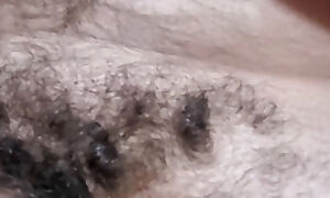 Filming the fur covered from the bottom up. Fleshy!