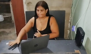 Plump Colombian with a massive butt is insane with her stepparent and makes him highly insane