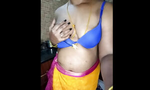 Super hot Tamil Mallu Aunty Open half-top naked knockers Tightness rubdown perky nips Press Novel displaying filthy converses