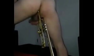 Pro musician bootie pounded with trumpet by nymph mate